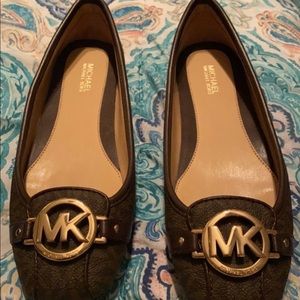 Michael Kors leather flats size 7